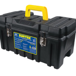 Caja Portaherramientas Plastica 21" C/ Broches Metalicos SURTEK (CPS20) .
