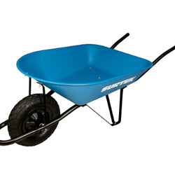 Carretilla 5 Pies Cubicos Azul C/Llanta Neumatica SURTEK (CAT502) PVL