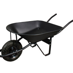 Carretilla 4 Pies Cubicos Negra C/Llanta Reforzada FOY (CAF404) PVL