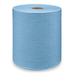TOALLA EN ROLLO AZUL 700 HOJAS 65 GRS U.RUDO IND. 30 X 30 ENICLEAN