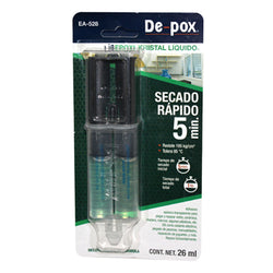 PLASTIACERO JERINGA S.RAPIDO DE-POX (EA-528)  5-28