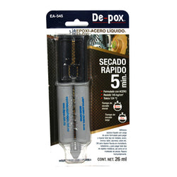 PLASTIACERO JERINGA S.RAPIDO DE-POX (EA-545)  R5-45