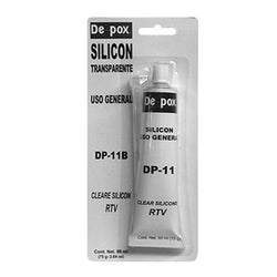 SILICON ROJO RTV EN BLISTER 80 ML  DE-POX (DP-22B)