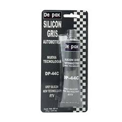 SILICON GRIS RTV EN BLISTER 80 ML DE-POX (DP-44B)