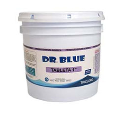 TRICLORO TABLETA P/ALBERCA DE 1" 4 KG DR.BLUE  (50444)