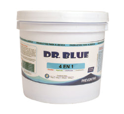 4 EN 1 P/ALBERCA (ALGUICIDA; ABRILLANTADOR, CLORADOR, ESTABILIZADOR) 4 KG DR.BLUE  (50448)