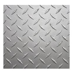 LAMINA  ANTIDERRAPANTE ACERO 3 X 8