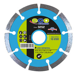 DISCO SEGMENTADO RENDIDOR 4 1/2" ECO DIAMOND AUSTROMEX  (3252)