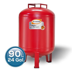 TANQUE EVANS  HIDRONEUMATICO 90 L VERTICAL