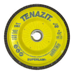 DISCO LAMINADO G-80 4-1/2" X 5/8"-11 SUPERLAM TENAZIT (2982)