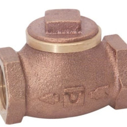 VALVULA URREA CHECK HORIZONTAL  4"  BRONCE  FIG. 03T