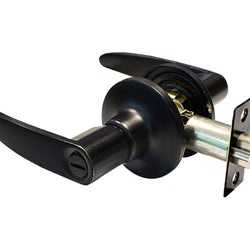 CERRADURA DE MANIJA LLAVE-BOTON GRANITO 35-45 MM S/LLAVE NIQUEL SATINADO DEXTER (6637)