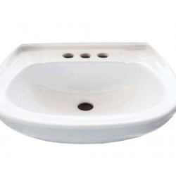 LAVABO AGUAZUL (LUCAS) BLANCO CATO