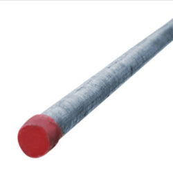 TUBO GALVANIZADO  1 1/2"  C-40  IMP  T. ROJO POR METRO