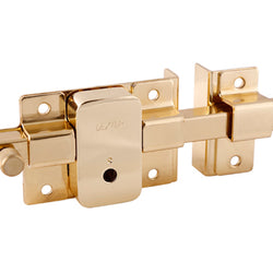 CERRADURA DE BARRA LIBRE LATON ANTIGUO IZQUIERDA (BLISTER) DEXTER (6334)