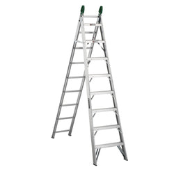 ESCALERA ALUMINIO CONVERTIBLE 16 ESCALONES TII (PROFESIONAL) CUPRUM (C-2287-17)