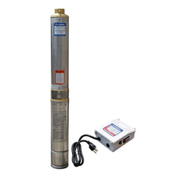 MOTOBOMBA SUMERGIBLE MONOFASICA 1/2 HP 110 DESC 1 1/4 CUERPO 4"