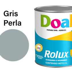 VINILICA-ACRILICA GRIS PERLA 4 LITROS 514 ROLUX DOAL