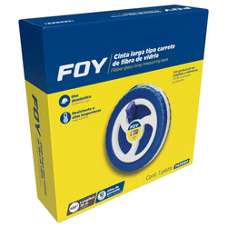 CINTA LARGA 30 MTS FIBRA DE VIDRIO FOY (142082) PVL