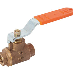 VALVULA URREA BOLA BRONCE 1 1/4" ROSCABLE F-555