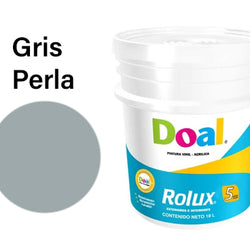 VINILICA-ACRILICA GRIS PERLA 19 LITROS 514 ROLUX DOAL