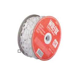 CADENA PLASTICO BLANCA 5/16"  WOLFOX  (WF9358) ROLLO 25 MTS