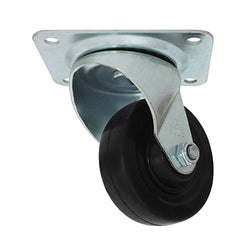 RODAJA HULE NEGRO GIRATORIA 4" (D) DOGO ( ZF5008)