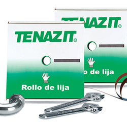 ROLLO DE LIJA PARA PLOMERO G120 1" X 1800" CON 45 METROS TENAZIT (1263)