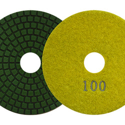 PAD DE DIAMANTE G100 DE 4" PARA PULIDO DE PIEDRA AUSTRODIAM (2761)