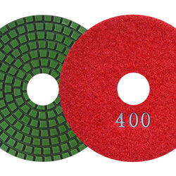 PAD DE DIAMANTE G400 DE 4" PARA PULIDO DE PIEDRA AUSTRODIAM (2763)