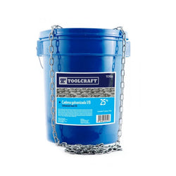 CADENA GALVANIZADA  3/16" CUBETA  DE  25 KG TOOLCRAFT (TC1105)