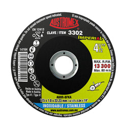 DISCO DESBASTE OXIDO DE ALUMINIO 300X50x76.2 89A60K5VA0  AUSTROMEX(330)