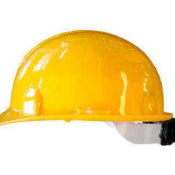 CASCO AMARILLO PLASTICO C/MATRACA  FORTE