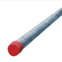 Tubo Galvanizado  1 1/2"  C-40  Imp  T. Rojo Por Tramo AR A200115