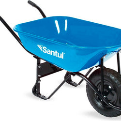 CARRETILLA 5 PIES CUBICOS LLANTA NEUM REFORZADA SANTUL (8793)