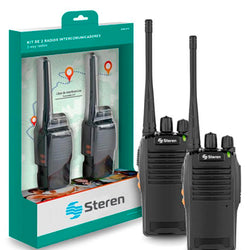 KIT 2 RADIOS INTERCOMUNICADORES STEREN (RAD-010)
