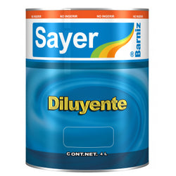 THINNER #1 SAYER DILUYENTE ESTANDAR 4 LTS. (D-0001.40)