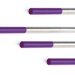 ELECTRODO TUNGSTENO MORADO 3/32" X 7" 10 PZAS. WESTON  (Z-65385)