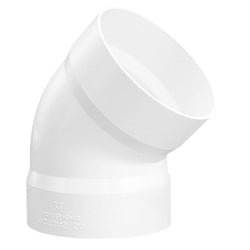 CODO SANITARIO PVC  3" X 45 AMANCO (27002-BIF)