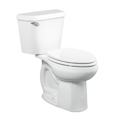 TANQUE Y TAZA REDONDA MOON/TERRACOTA BLANCO PALANCA FRONTAL BCA.