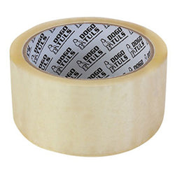 CINTA DE EMPAQUE 2" 50MTS TRANSPARENTE DOGO (IP2010)