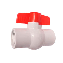 VALVULA ESFERA ROSCADA PVC C-40 3" CRESCO (TI-030WTE)