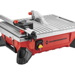 SIERRA PARA AZULEJOS HÚMEDOS DE 7 PULG. CON MESA DESLIZANTE SEMINUEVA DB070-1 DIAMONDBACK (64683)