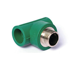 TEE ROSCA CENTRAL MACHO TERMOFUSION INS. MET. 20MM. (1/2")  METAUX/LATYN (42231)