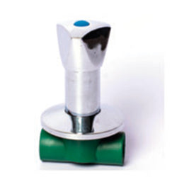 VALVULA P/REGADERA TERMOFUSION C/CHAP. 20 MM. (1/2")  METAUX/LATYN (46001)