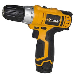 TALADRO INALÁMBRICO DE LITIO 0.8 - 10MM 12V  1400RPM HOTECHE (P800101A)
