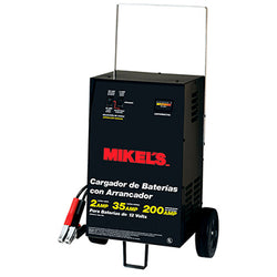 CARGADOR BATERÍAS CON ARRANCADOR (2/35/200 AMP) MIKELS (CBA-200)