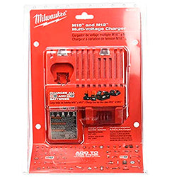 CARGADOR MULTIPLES VOLTAJES M18 Y M12 Y BATERIA XC5.0 MILWUAKEE (48-59-1850)