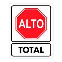 SEÑALAMIENTO ALTO TOTAL 25 X 35CM WESTON (TS-0215)
