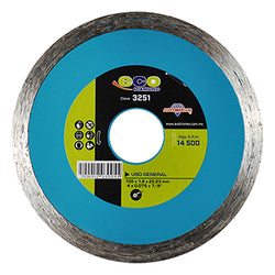 DISCO DE DIAMANTE RIN CONTINUO  4" PARA CORTE DE LOSETA AUSTRODIAM (3251)
